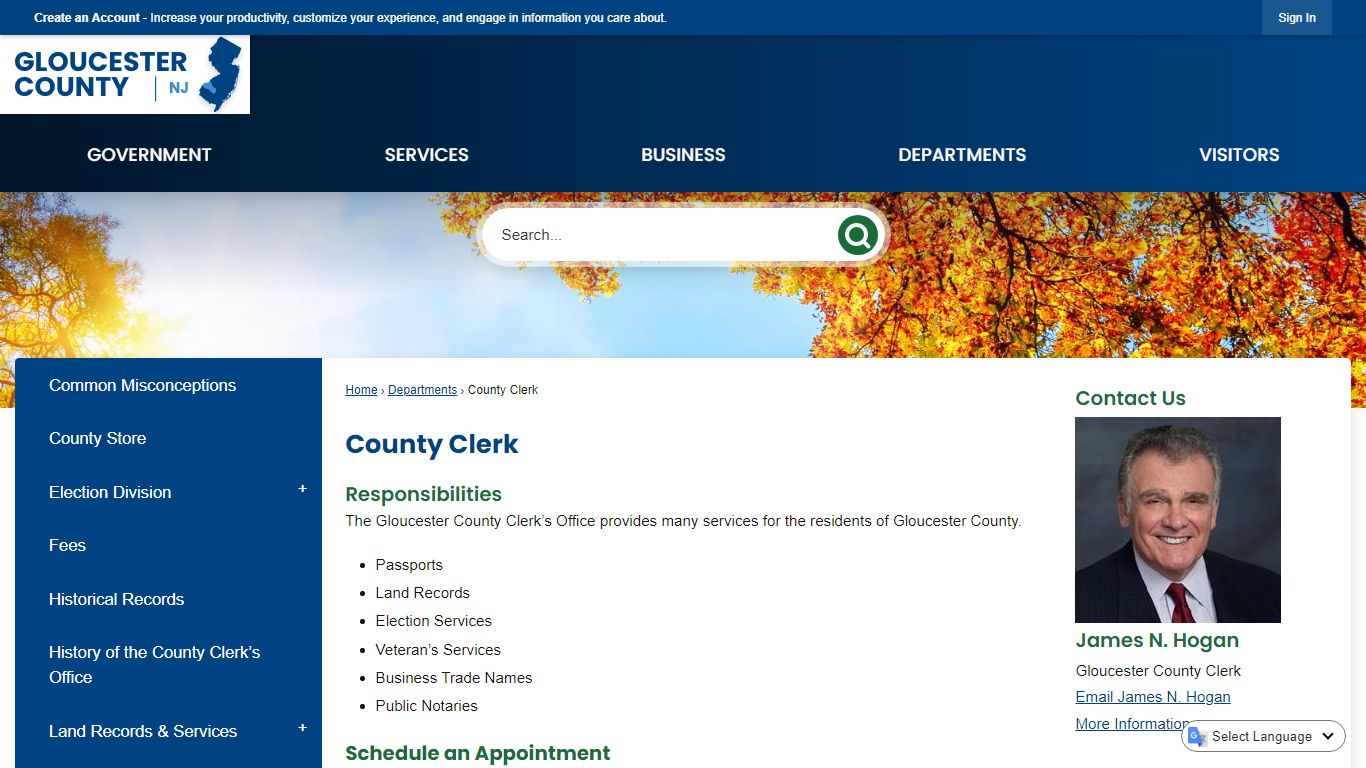 County Clerk | Gloucester County, NJ